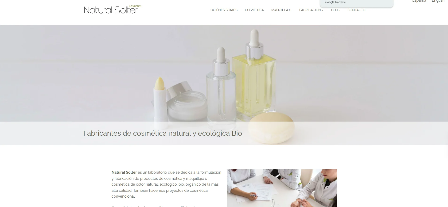 Cosmetic Manufacturers in SpainCosmetic Manufacturers in Spain